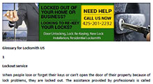 Glossary for Locksmith in Mukilteo  - Click here to download